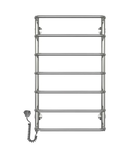 Электрический полотенцесушитель Deffi Стандарт П7 500х900 левое подключение хром C.SS.90.50.7.E.C.L.5