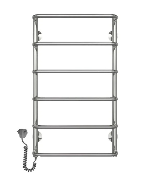 Электрический полотенцесушитель Deffi Стандарт П6 500х800 левое подключение хром C.SS.80.50.6.E.C.L.5