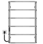 Электрический полотенцесушитель Deffi Стандарт П6 500х800 левое подключение JD03 хром C.SS.80.50.6.E.C.L.1