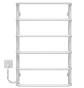 Электрический полотенцесушитель Deffi Стандарт П6 500х800 левое подключение WD03 белый C.SS.80.50.6.E.W.L.3