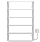 Электрический полотенцесушитель Deffi Стандарт П6 500х800 правое подключение WD03 белый C.SS.80.50.6.E.W.R.3