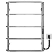 Электрический полотенцесушитель Deffi Стандарт П5 500х700 правое подключение JD03 хром C.SS.70.50.5.E.C.R.1