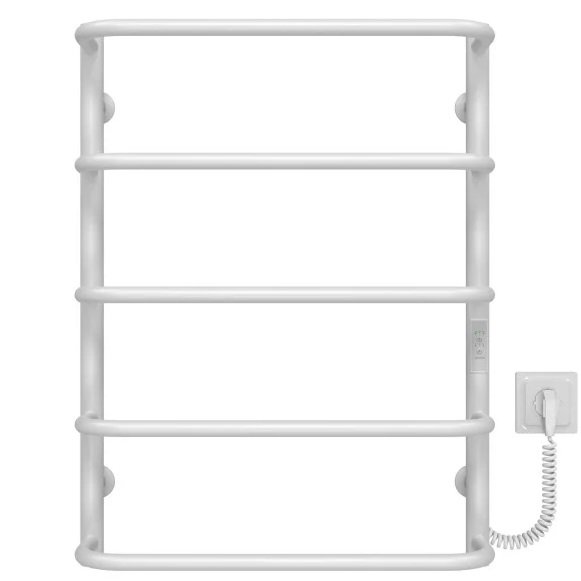 Электрический полотенцесушитель Deffi Стандарт П5 500х700 правое подключение WD03 белый C.SS.70.50.5.E.W.R.3