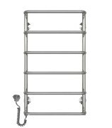 Електрична сушарка для рушників Deffi Стандарт П6 500х800 ліве підключення хром C.SS.80.50.6.E.C.L.5