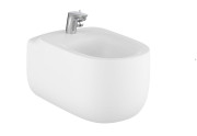 Биде подвесное Roca Beyond 39,5х58 см сантехническая керамика белый матовый A3570B5620