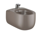 Биде подвесное Roca Beyond 39,5х58 см сантехническая керамика кофейный A3570B6660