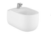 Біде підвісне Roca Beyond 39,5х58 см сантехнічна кераміка білий матовий A3570B5620