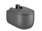 Біде підвісне Roca Beyond 39,5х58 см сантехнічна кераміка онікс A3570B6640