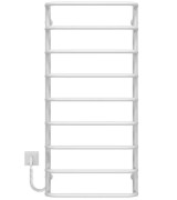 Электрический полотенцесушитель Deffi Стандарт П9 500х1100 левое подключение WD03 белый C.SS.110.50.9.E.W.L.3