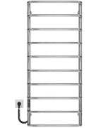 Электрический полотенцесушитель Deffi Стандарт П10 500х1200 левое подключение JD03 хром C.SS.120.50.10.E.C.L.1