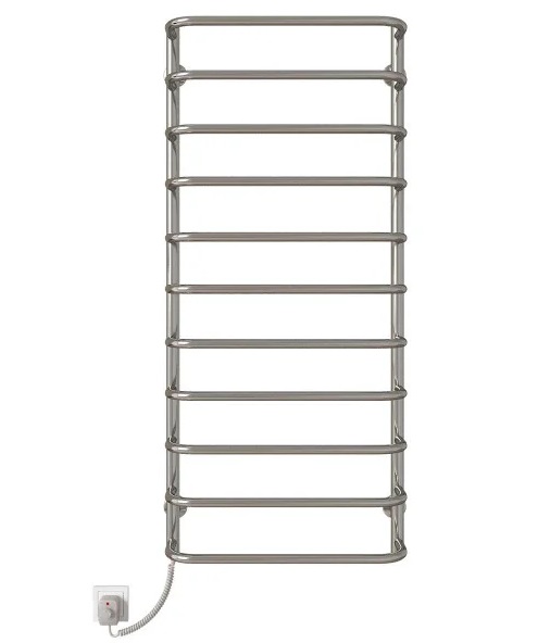 Електрична сушарка для рушників Deffi Стандарт П10 500х1200 ліве підключення хром  C.SS.120.50.10.E.C.L.5