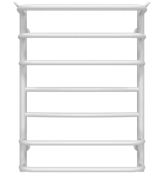 Полотенцесушитель водяной Deffi Юность П7 400х700 боковое правое подключение белый C.YU.70.40.7.W.C