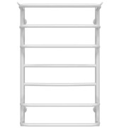 Сушка для рушників водяна Deffi Юність П7 400х800 нижнє підключення білий C.YU.80.40.7.W.A