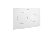 Кнопка смыва Roca PL10 двойной смыв пластик белый мат A890189207