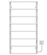 Електрична сушарка для рушників Deffi Стандарт П8 500х1000 праве підключення WD03 білий C.SS.100.50.8.E.W.R.3