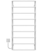 Электрический полотенцесушитель Deffi Стандарт П9 500х1100 левое подключение WD03 белый C.SS.110.50.9.E.W.L.3