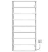 Електрична сушарка для рушників Deffi Стандарт П9 500х1100 праве підключення WD03 білий C.SS.110.50.9.E.W.R.3