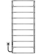 Электрический полотенцесушитель Deffi Стандарт П10 500х1200 левое подключение JD03 хром C.SS.120.50.10.E.C.L.1