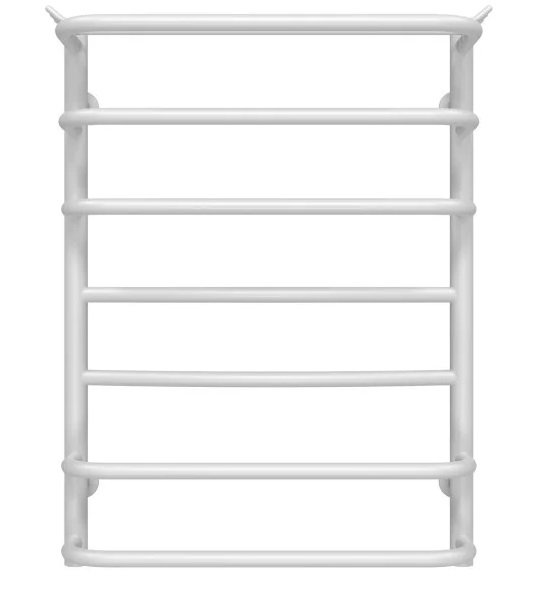 Сушка для рушників водяна Deffi Юність П7 400х700 бічне ліве підключення білий C.YU.70.40.7.W.B