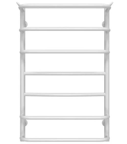 Полотенцесушитель водяной Deffi Юность П7 400х800 боковое левое подключение белый C.YU.80.40.7.W.B