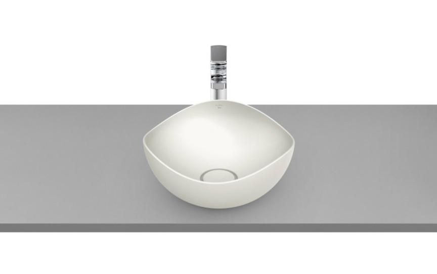 Раковина для ванної Roca Ohtake ⌀38 см Fineceramic® бежевий A327A15650