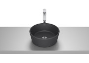 Раковина для ванної Roca Optica ⌀35 см сантехнічна кераміка чорний матовий A327B15080