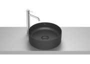 Раковина для ванной Roca Terra ⌀39 см Fineceramic® черный матовый A32787N080