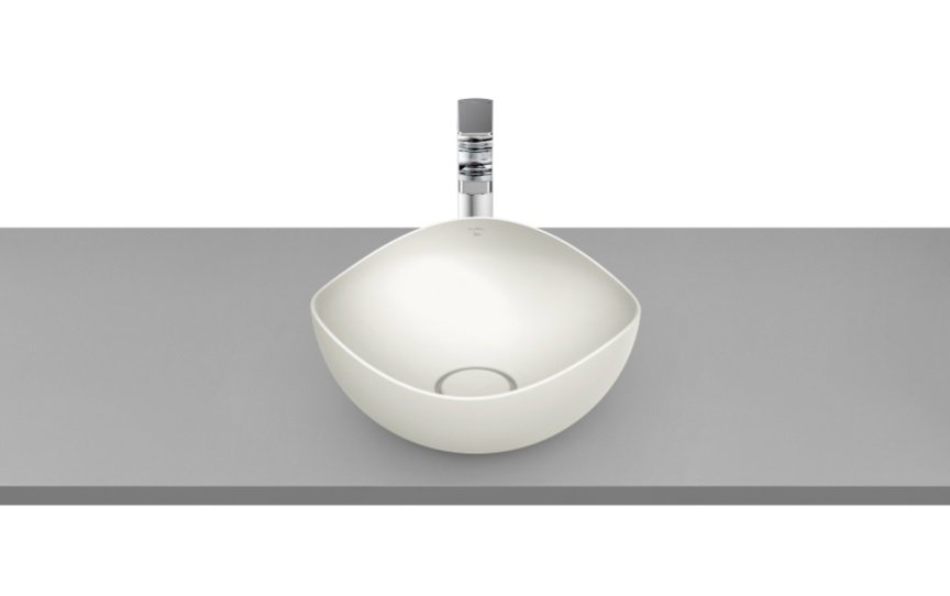 Раковина для ванной Roca Ohtake ⌀38 см Fineceramic® бежевый A327A15650