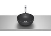 Раковина для ванної Roca Optica ⌀35 см сантехнічна кераміка чорний матовий A327C12080