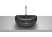 Раковина для ванной Roca Optica 45х30 см сантехническая керамика черный матовый A327C10080