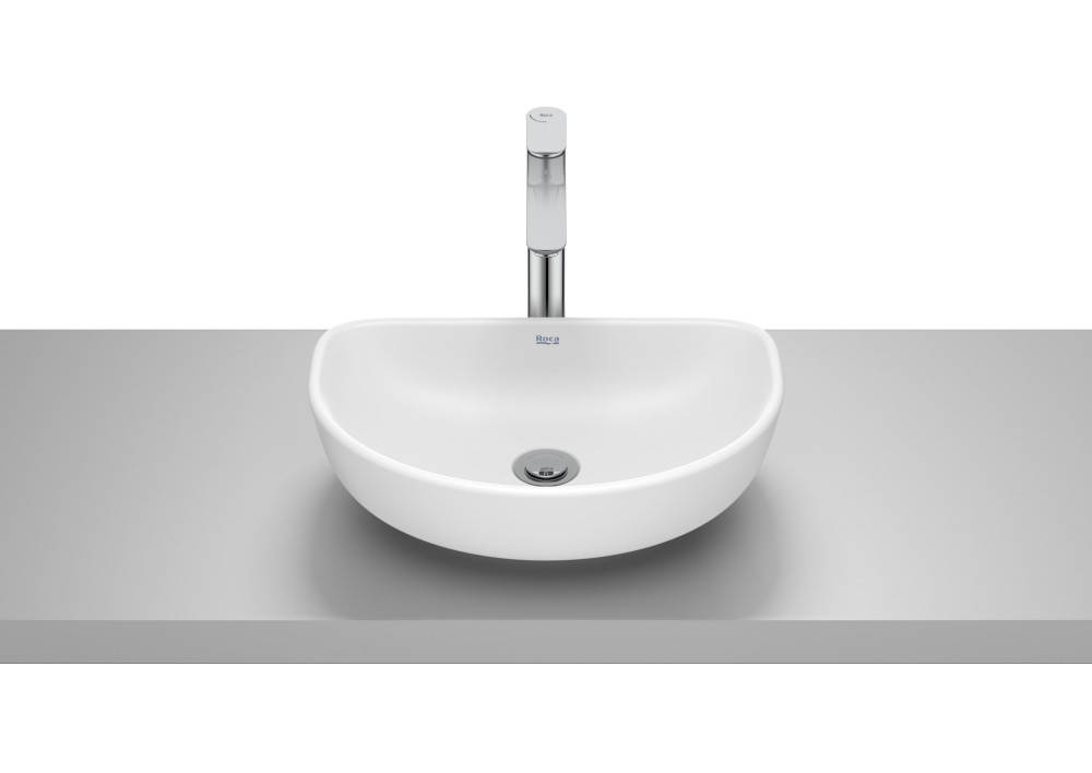 Раковина для ванної кімнати Roca Optica 45х30 см сантехнічна кераміка білий матовий A327C10620
