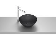 Раковина для ванної Roca Bol ⌀35 см Fineceramic® чорний матовий A32787L080
