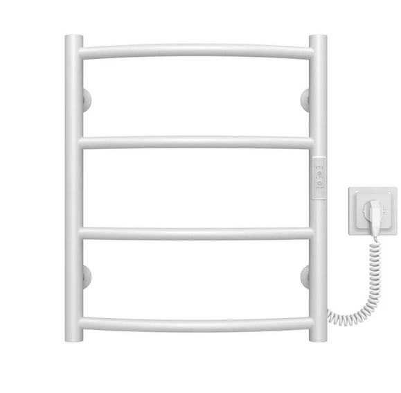 Електрична сушарка Deffi Класик П4 400х500 праве підключення WD03 білий C.DK.50.40.4.E.W.R.3