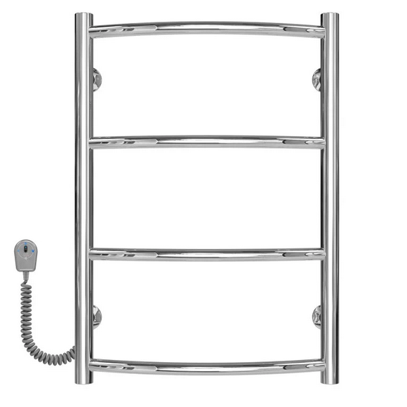 Электрический полотенцесушитель Deffi Классик П4 400х600 левое подключение хром C.DK.60.40.4.E.C.L.5