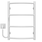 Электрический полотенцесушитель Deffi Классик П4 400х600 левое подключение WD03 белый C.DK.60.40.4.E.W.L.3