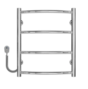 Электрический полотенцесушитель Deffi Классик П4 400х500 левое подключение хром C.DK.50.40.4.E.C.L.5