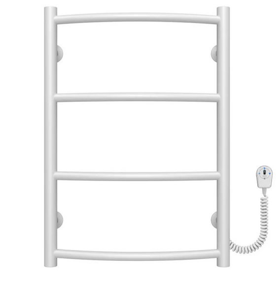 Электрический полотенцесушитель Deffi Классик П4 400х600 правое подключение белый C.DK.60.40.4.E.W.R.5