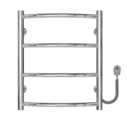 Електрична сушарка для рушників Deffi Класик П4 400х500 праве підключення хром C.DK.50.40.4.E.C.R.5