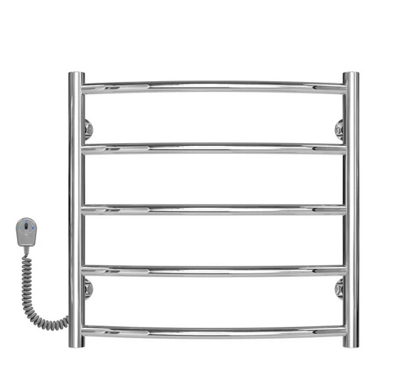 Электрический полотенцесушитель Deffi Классик П5 500х500 левое подключение хром C.DK.50.50.5.E.C.L.5