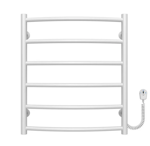 Електрична сушарка для рушників Deffi Класик П6 500х600 праве підключення білий C.DK.60.50.6.E.W.R.5