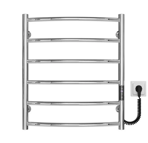 Электрический полотенцесушитель Deffi Классик П6 500х600 правое подключение JD03 хром C.DK.60.50.6.E.C.R.1