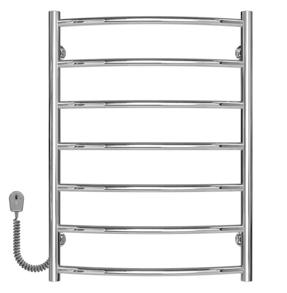 Електрична сушарка для рушників Deffi Класик П7 500х700 ліве підключення хром C.DK.70.50.7.E.C.L.5