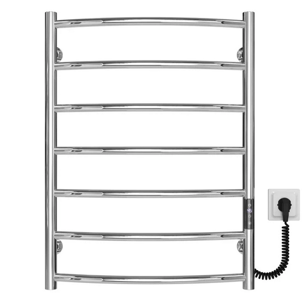 Электрический полотенцесушитель Deffi Классик П7 500х700 правое подключение JD03 хром C.DK.70.50.7.E.C.R.1