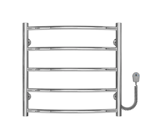 Электрический полотенцесушитель Deffi Классик П5 500х500 правое подключение хром C.DK.50.50.5.E.C.R.5