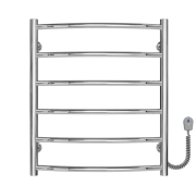 Електрична сушарка для рушників Deffi Класик П6 500х600 праве підключення хром C.DK.60.50.6.E.C.R.5