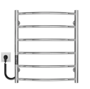 Электрический полотенцесушитель Deffi Классик П6 500х600 левое подключение JD03 хром C.DK.60.50.6.E.C.L.1