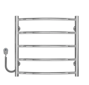 Електрична сушарка для рушників Deffi Класик П5 500х500 ліве підключення хром C.DK.50.50.5.E.C.L.5