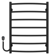 Електросушарка для рушників Deffi Класик П7 500х700 ліве підключення чорний C.DK.70.50.7.E.B.L.5