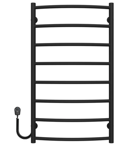 Электрический полотенцесушитель Deffi Классик П8 500х900 левое подключение черный C.DK.90.50.8.E.B.L.5