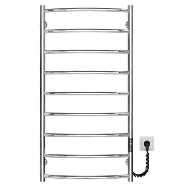 Електросушарка для рушників Deffi Класик П9 500х1000 праве підключення JD03 хром C.DK.100.50.9.E.C.R.1